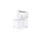 Bosch ErgoMixx standn'bowl MFQ 36460, Handmixer(weiß/grau, inkl. Kunststoffrührschüssel)