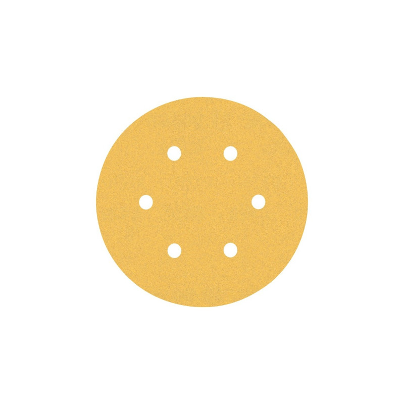 Bosch Expert C470 Schleifblatt-Set, Ø 150mm, K60 / 120 / 240(6-teilig, für Exzenterschleifer)