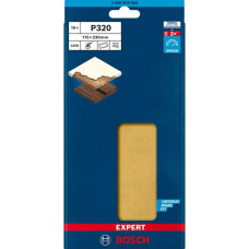 Bosch Expert C470 Schleifblatt, 115 x 230mm, K320(10 Stück, für Schwingschleifer)