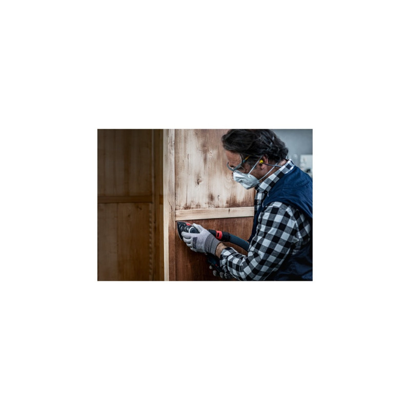 Bosch Expert C470 Schleifblatt, 93mm, K320(50 Stück, für Deltaschleifer)