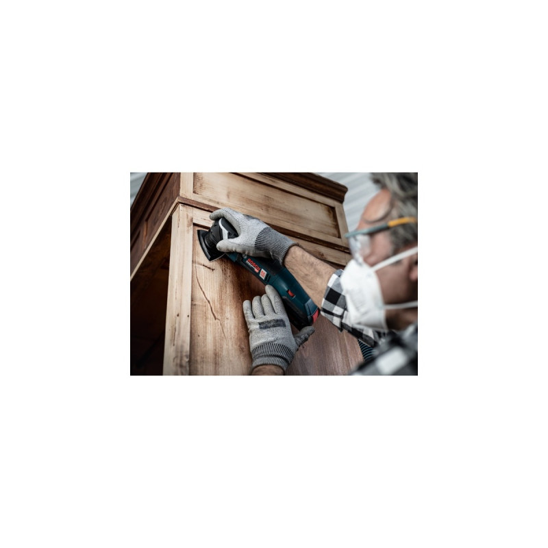 Bosch Expert C470 Schleifblatt, 93mm, K320(50 Stück, für Deltaschleifer)