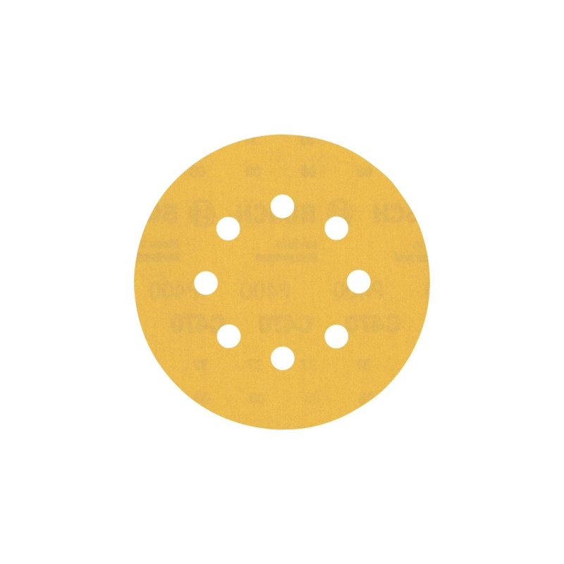 Bosch Expert C470 Schleifblatt, Ø 125mm, K400(50 Stück, für Exzenterschleifer)