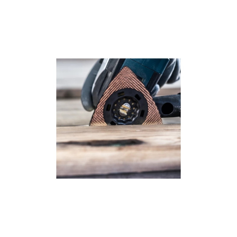 Bosch Expert Carbide Schleifplatte MAVZ 116 RT10 MultiMaterial, Ø 116mm, Schleifscheibe(Starlock Max, K100)