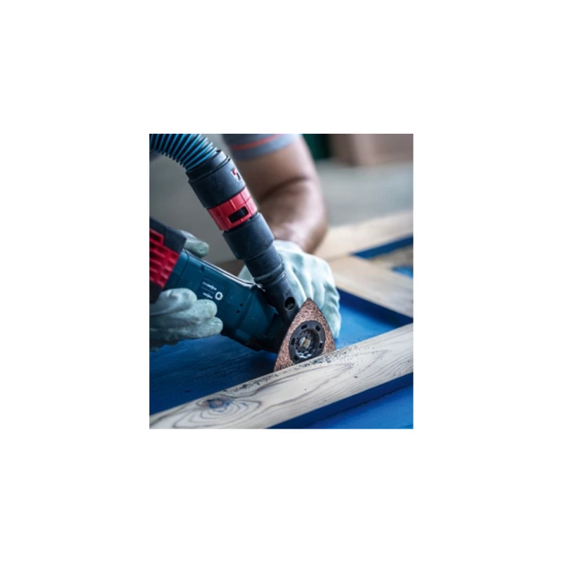 Bosch Expert Carbide Schleifplatte MAVZ 116 RT6 MultiMaterial, Ø 116mm, Schleifscheibe(Starlock Max, K60)