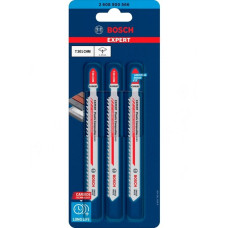 Bosch Expert Carbide Stichsägeblatt T 301 CHM 'Plastic Composites Clean'(3 Stück)