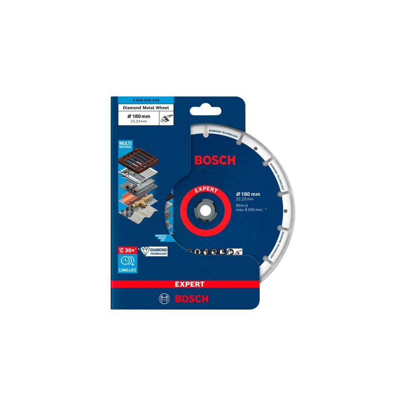 Bosch Expert Diamant-Trennscheibe 'Diamond Metal Wheel'(Ø 180mm x 22,23)