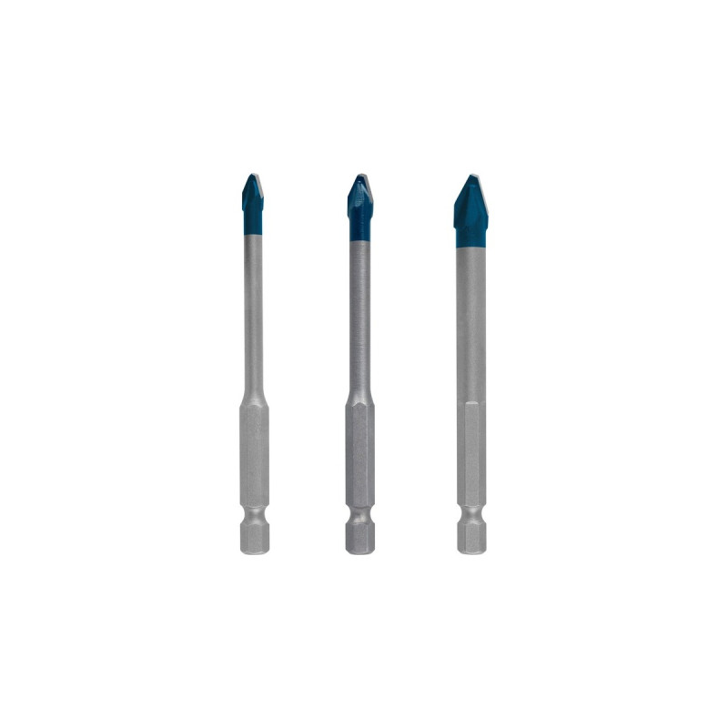 Bosch Expert HEX-9 HardCeramic Bohrer-Satz, 3-teilig(Ø 5 / 6 / 8mm)