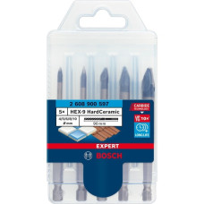 Bosch Expert HEX-9 HardCeramic Bohrer-Satz, 5-teilig(Ø 4 / 5 / 6 / 8 / 10mm)