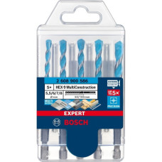Bosch Expert HEX-9 MultiConstruction Bohrer-Satz, 5-teilig(Ø 5,5 / 6 / 7 / 8mm)