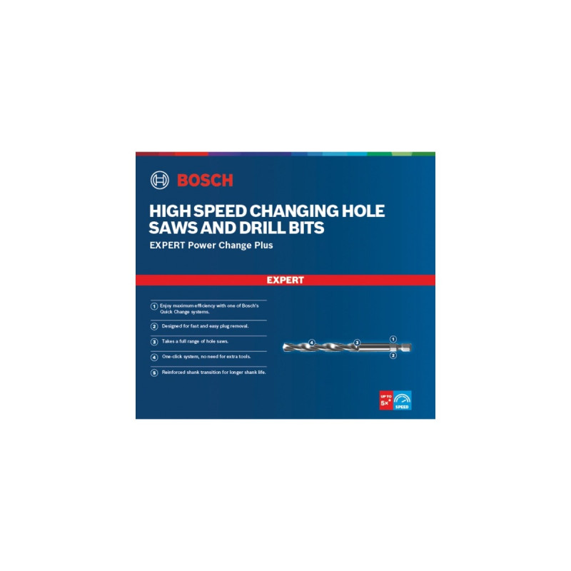 Bosch Expert HSS-G Zentrierbohrer, Ø 7,15 x 105mm(für Lochsägen)