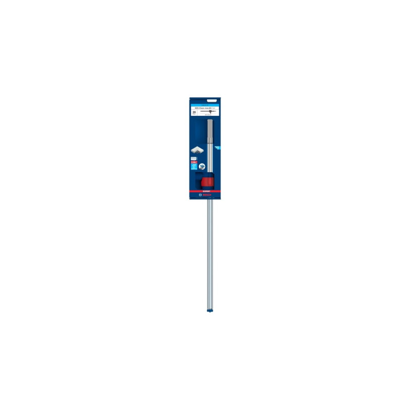 Bosch Expert Hammerbohrer SDS Clean max-8X Set, Ø 20mm(Arbeitslänge 400mm, Saugbohrer inkl. Absauganschluss)