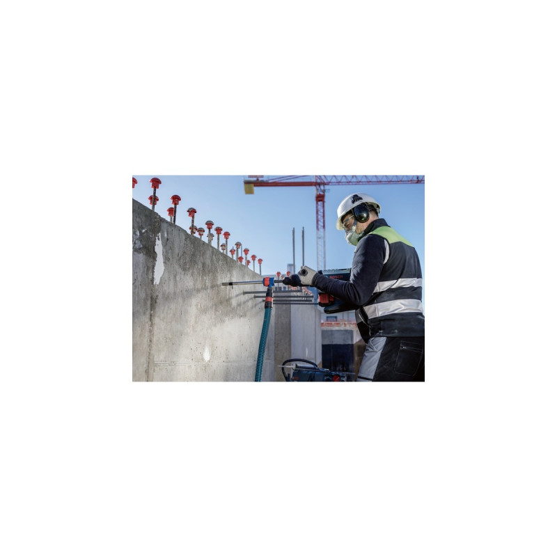 Bosch Expert Hammerbohrer SDS Clean max-8X Set, Ø 24mm(Arbeitslänge 400mm, Saugbohrer inkl. Absauganschluss)