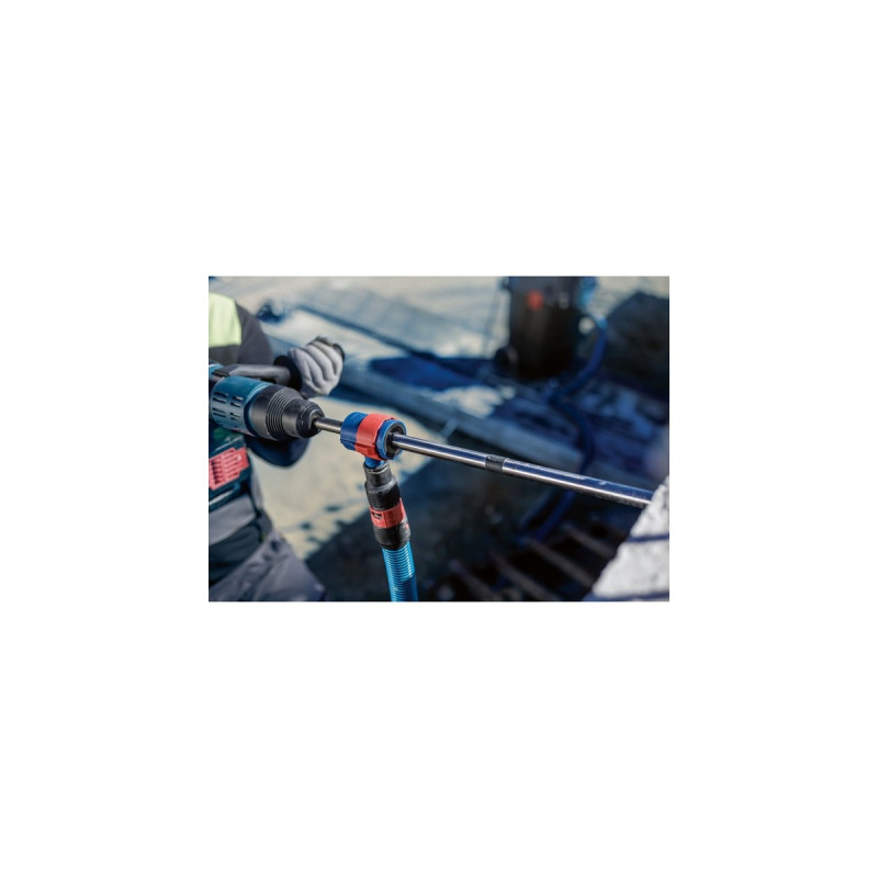 Bosch Expert Hammerbohrer SDS Clean max-8X Set, Ø 30mm(Arbeitslänge 400mm, Saugbohrer inkl. Absauganschluss)