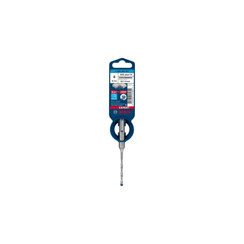 Bosch Expert Hammerbohrer SDS-plus-7X, Ø 4mm(Arbeitslänge 50mm)