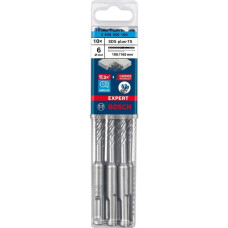 Bosch Expert Hammerbohrer SDS-plus-7X, Ø 6mm, 10 Stück(Arbeitslänge 100mm)