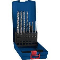 Bosch Expert Hammerbohrer-Satz SDS-plus-7X, 7-teilig(Ø5 / 6 / 8 / 10 / 12mm, Arbeitslänge 50mm / 100mm)