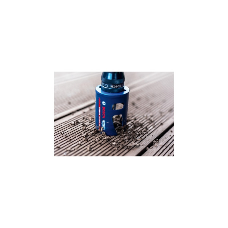 Bosch Expert Lochsägen-Set 'Construction Material', Ø 20-76mm, 15-teilig(mit Power Change Plus Adapter, Koffer)