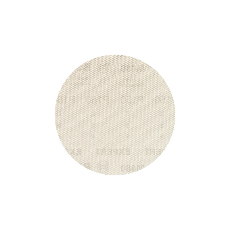 Bosch Expert M480 Netzstruktur-Schleifblatt Ø 125mm, K150(50 Stück, für Exzenterschleifer)