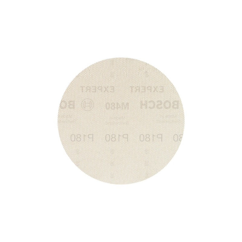 Bosch Expert M480 Netzstruktur-Schleifblatt Ø 125mm, K180(5 Stück, für Exzenterschleifer)