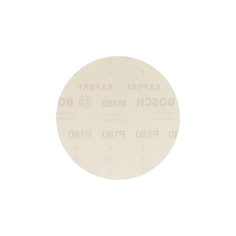 Bosch Expert M480 Netzstruktur-Schleifblatt Ø 125mm, K180(50 Stück, für Exzenterschleifer)