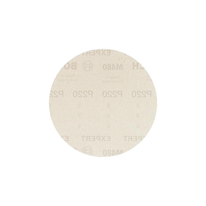 Bosch Expert M480 Netzstruktur-Schleifblatt Ø 125mm, K220(50 Stück, für Exzenterschleifer)