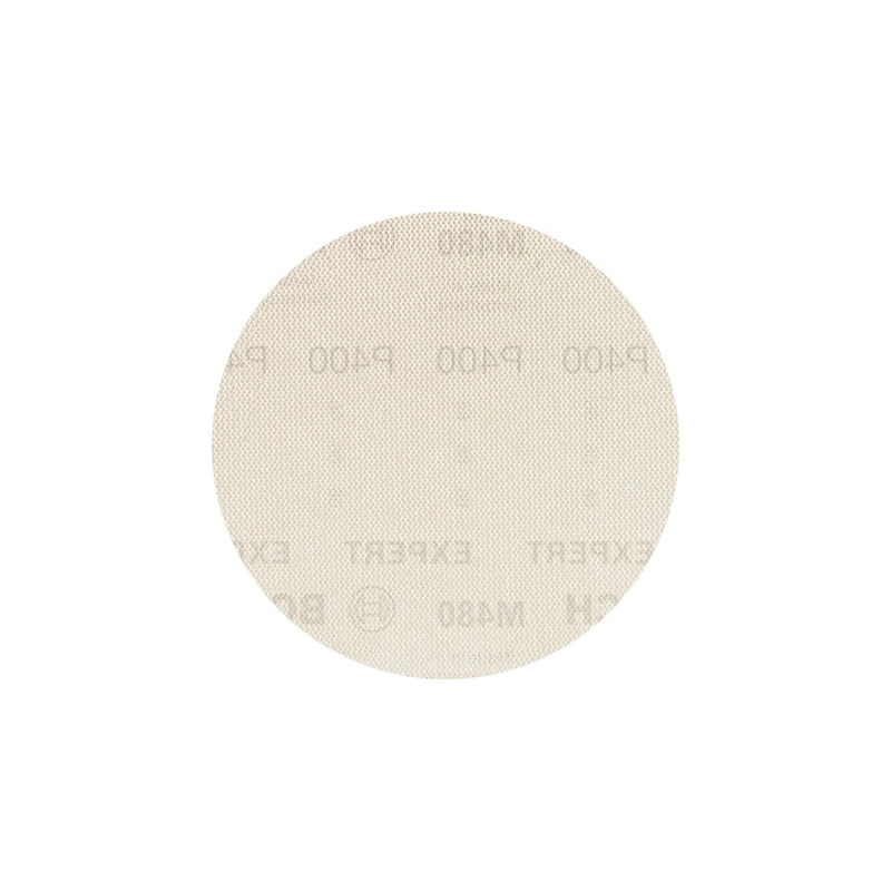 Bosch Expert M480 Netzstruktur-Schleifblatt Ø 125mm, K400(5 Stück, für Exzenterschleifer)