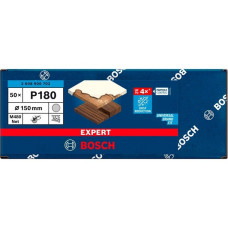 Bosch Expert M480 Netzstruktur-Schleifblatt Ø 150mm, K180(50 Stück, für Exzenterschleifer)