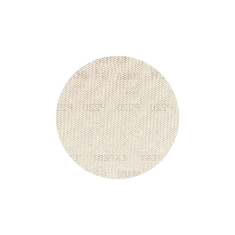Bosch Expert M480 Netzstruktur-Schleifblatt Ø 150mm, K220(5 Stück, für Exzenterschleifer)