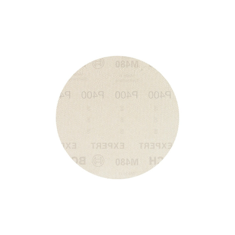 Bosch Expert M480 Netzstruktur-Schleifblatt Ø 150mm, K400(5 Stück, für Exzenterschleifer)