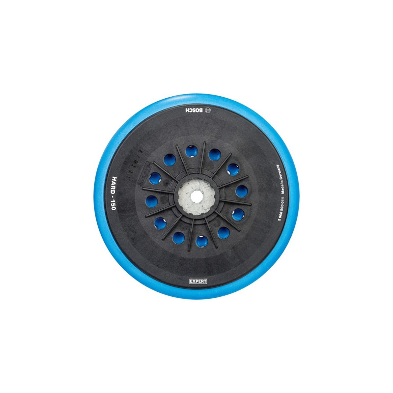 Bosch Expert Multiloch Stützteller, hart, Ø150mm, M8, Schleifteller(schwarz, für Bosch Exzenterschleifer)