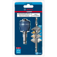 Bosch Expert Power Change Plus Adapter, Hex 11mm(blau, 2-teilig, mit HSS-G Zentrierbohrer Ø 7,15mm x105mm)