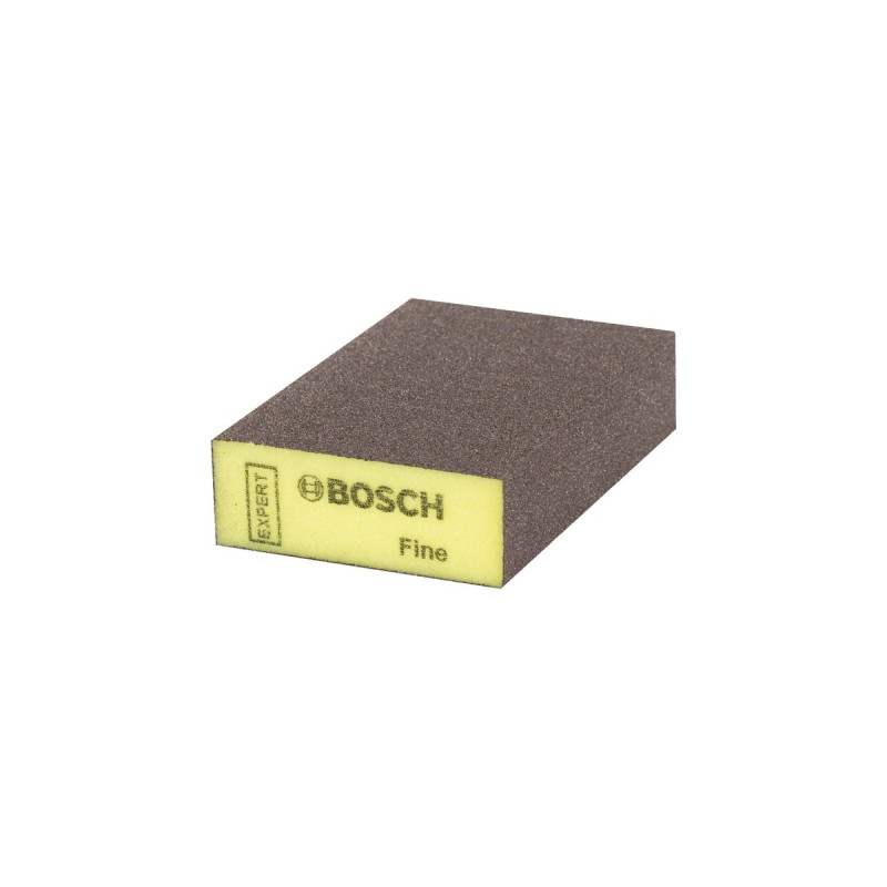 Bosch Expert S471 Standard Schleifblock, fein, Schleifschwamm(gelb, 97 x 69 x 26mm)