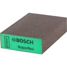 Bosch Expert S471 Standard Schleifblock, superfein, Schleifschwamm(grün, 97 x 69 x 26mm)