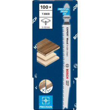 Bosch Expert Stichsägeblatt T 308 B 'Wood 2-side clean'(100 Stück)