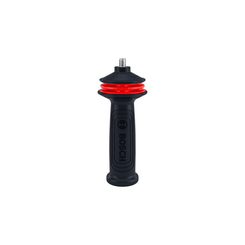 Bosch Expert Vibration Control Handgriff M10(schwarz/rot, für Winkelschleifer mit M10-Gewinde)