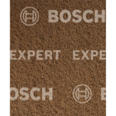 Bosch Expert Vlies-Schleifpad N880 Grob A, 115x140mm, Schleifblatt(braun, 2 Stück, zum Handschleifen)