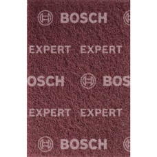 Bosch Expert Vlies-Schleifpad N880 Medium A, 152x229mm, Schleifblatt(dunkelbraun, zum Handschleifen)
