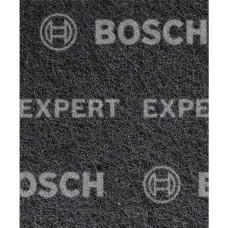Bosch Expert Vlies-Schleifpad N880 Medium S, 115x140mm, Schleifblatt(schwarz, 2 Stück, zum Handschleifen)