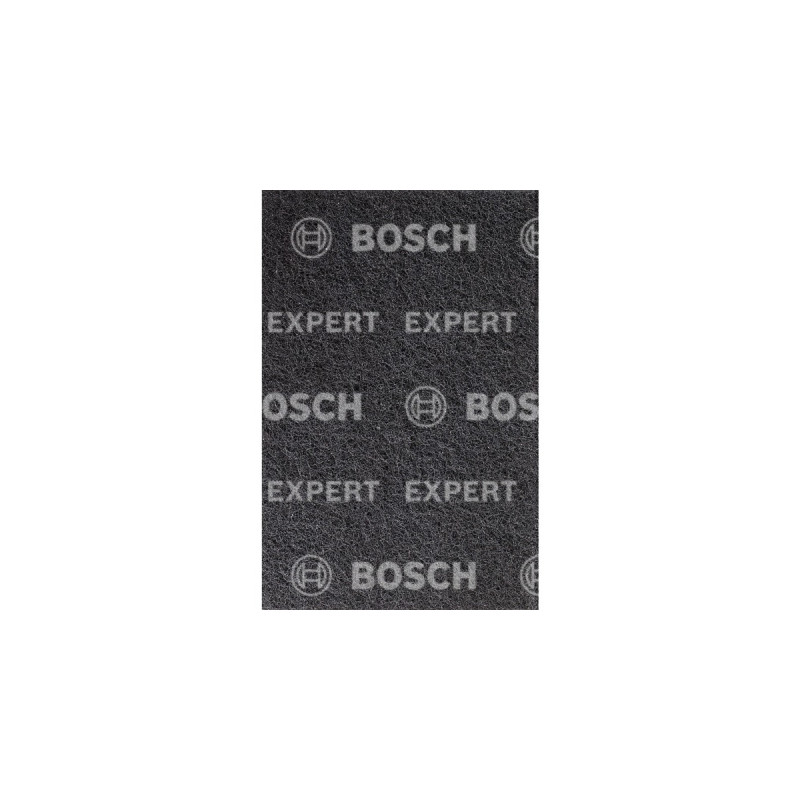 Bosch Expert Vlies-Schleifpad N880 Medium S, 152x229mm, Schleifblatt(schwarz, zum Handschleifen)