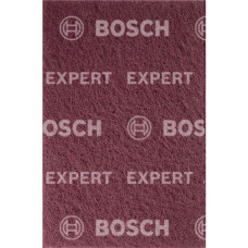 Bosch Expert Vlies-Schleifpad N880 Sehr fein A, 152x229mm, Schleifblatt(rot, zum Handschleifen)