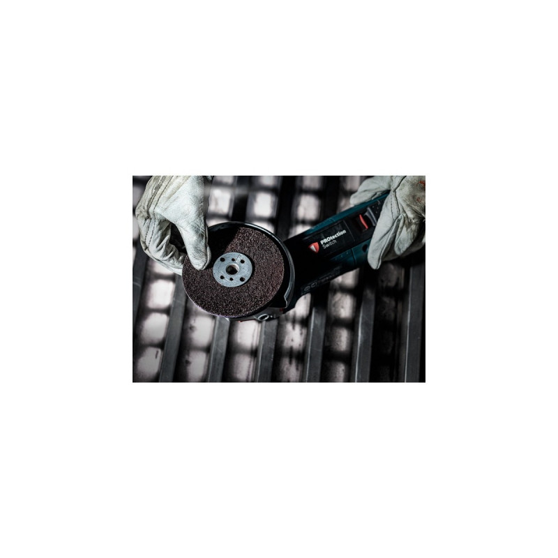 Bosch Expert Vlies-Schleifscheibe N477 SCM, Ø 100mm, grob(Bohrung Ø 16mm, für kleine Winkelschleifer)