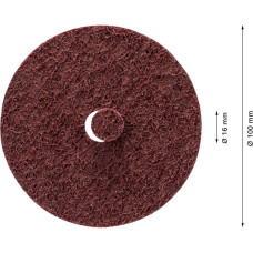 Bosch Expert Vlies-Schleifscheibe N477 SCM, Ø 100mm, mittel(Bohrung Ø 16mm, für kleine Winkelschleifer)