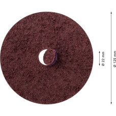 Bosch Expert Vlies-Schleifscheibe N477 SCM, Ø 125mm, mittel(Bohrung Ø 22mm, für kleine Winkelschleifer)