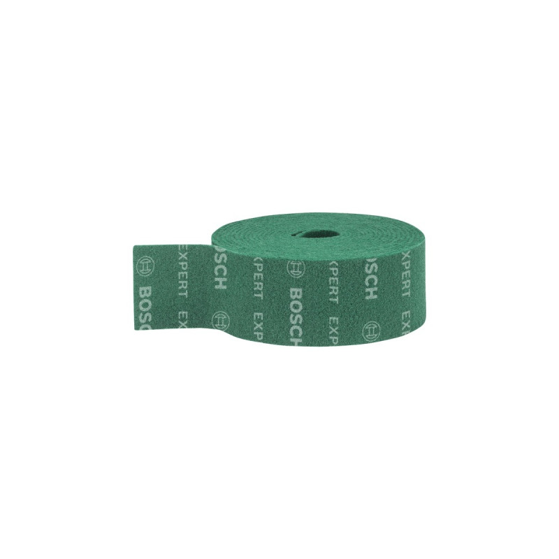 Bosch Expert Vliesrolle N880 Allzweck, 115mmx10m, Schleifblatt(grün, 10 Meter Rolle, zum Handschleifen)