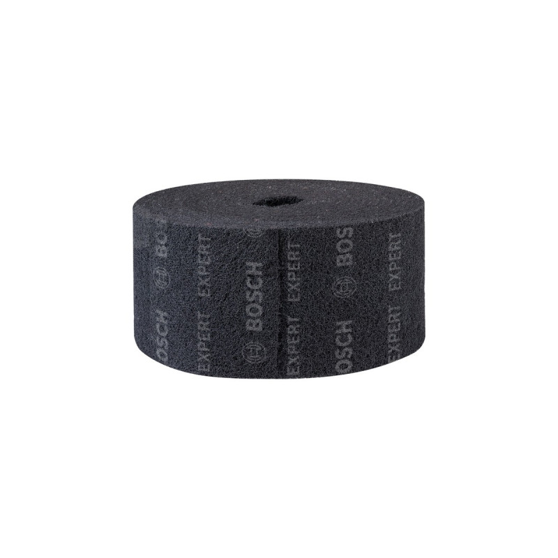 Bosch Expert Vliesrolle N880 Medium S, 150mmx10m, Schleifblatt(schwarz, 10 Meter Rolle, zum Handschleifen)