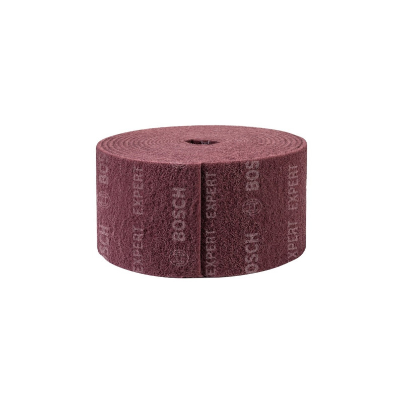 Bosch Expert Vliesrolle N880 Sehr fein A, 150mmx10m, Schleifblatt(rot, 10 Meter Rolle, zum Handschleifen)