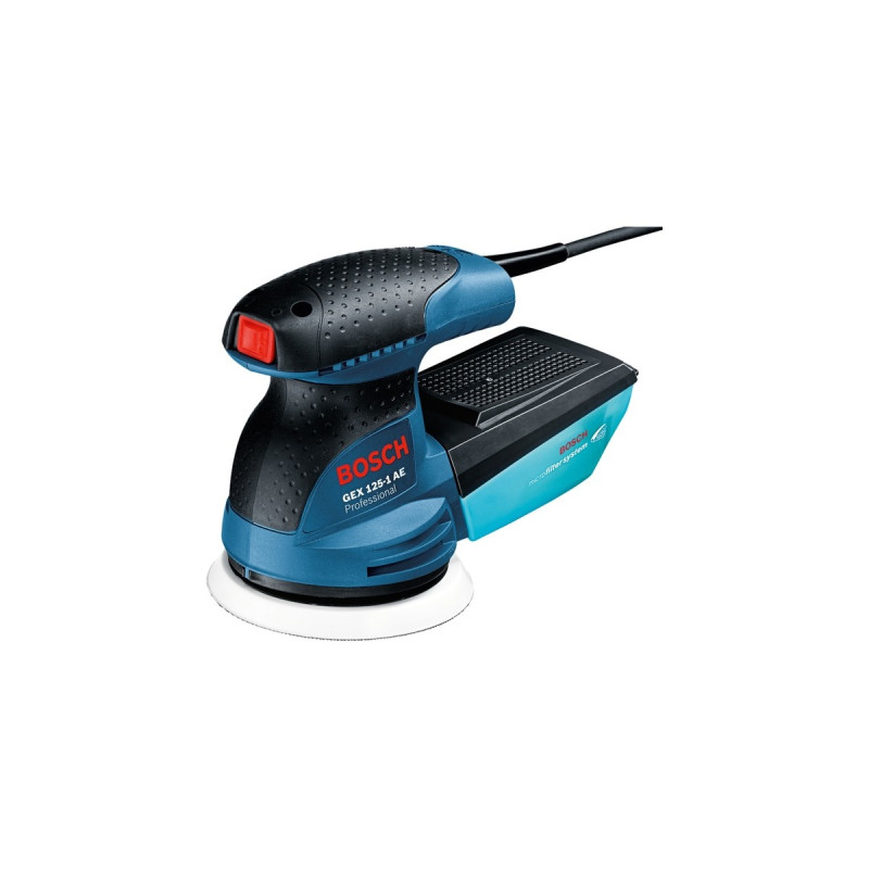 Bosch Exzenterschleifer GEX 125-1 AE Professional(blau/schwarz, Koffer, 250 Watt)