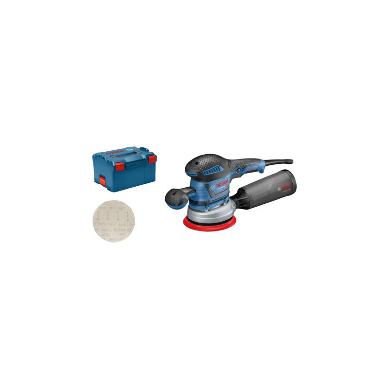 Bosch Exzenterschleifer GEX 40-150 Professional(blau/schwarz, 400 Watt, L-BOXX)