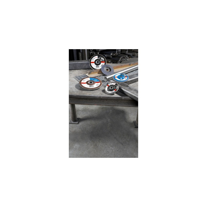 Bosch Fächerschleifscheibe X571 Best for Metal, Ø 125mm, K60(Bohrung 22,23mm, gerade)