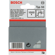 Bosch Feindrahtklammern, Typ 53, 6/11,4mm, Clip(1.000 Stück)